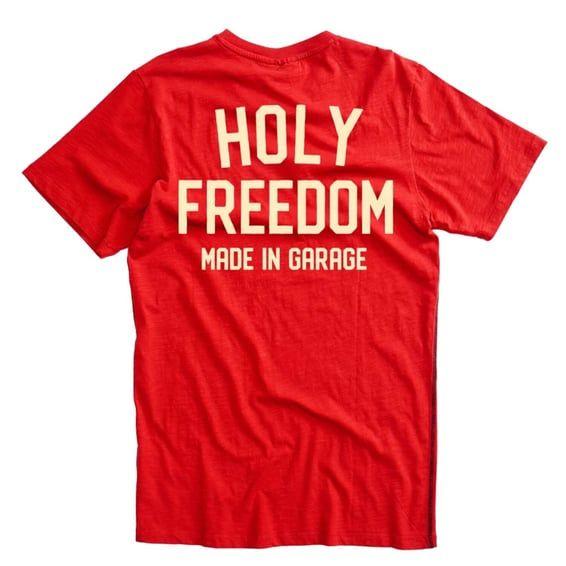 Crew t-shirt red