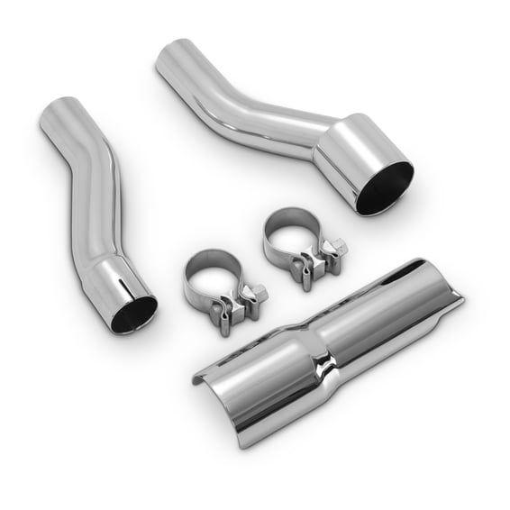 Power dual trike adapter kit. chrome