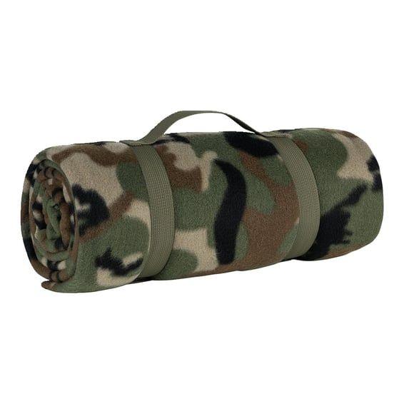 Fleece blanket camo