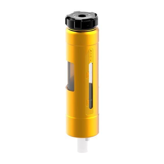 Coolant reservoir cover kit. Gold