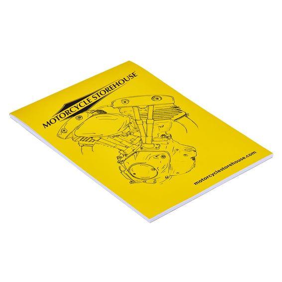 Motorcycle storehouse, Notepad A4