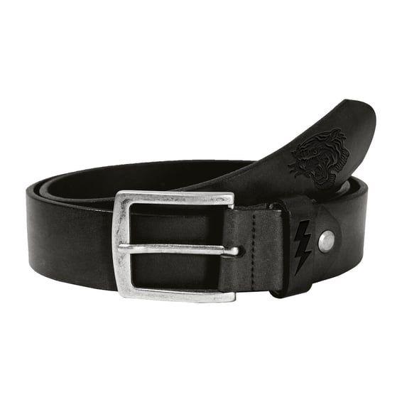 leather belt Tigre black