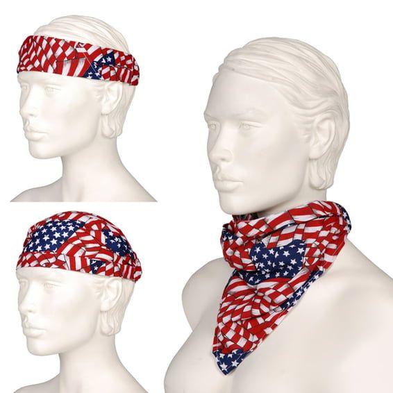 American 3 in 1 bandana