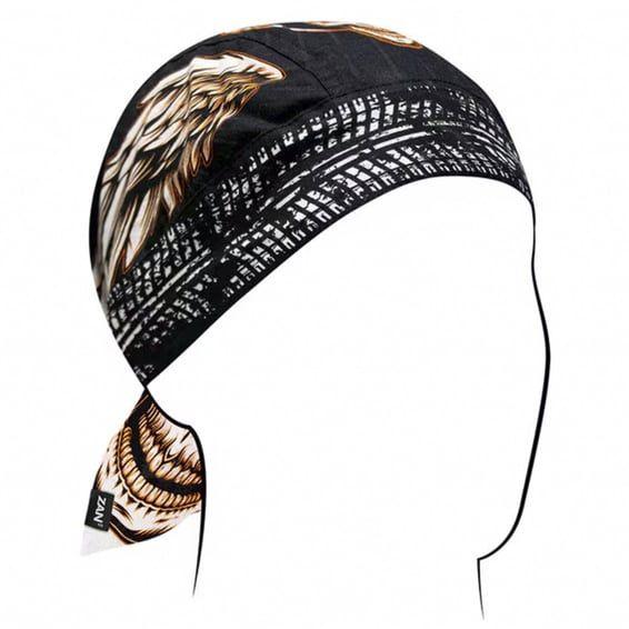 ZANheadgear Flydanna® Cotton Flaming Skull