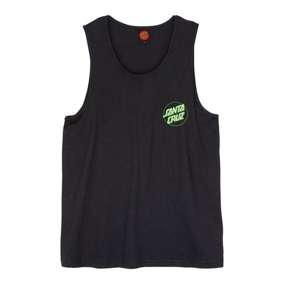Partial Dot top black