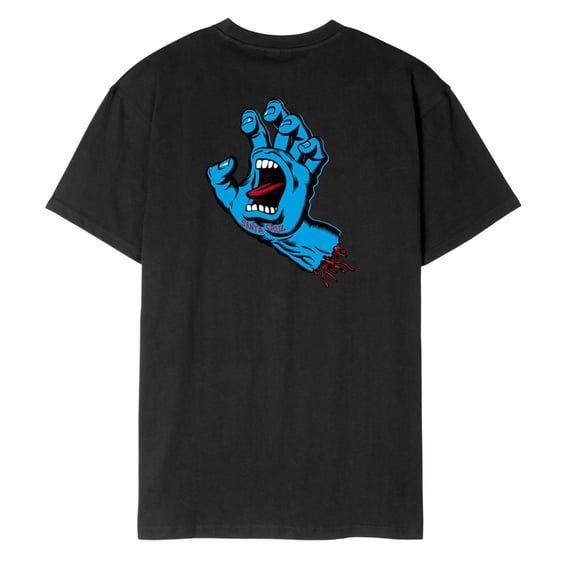 Screaming Hand Chest t-shirt black