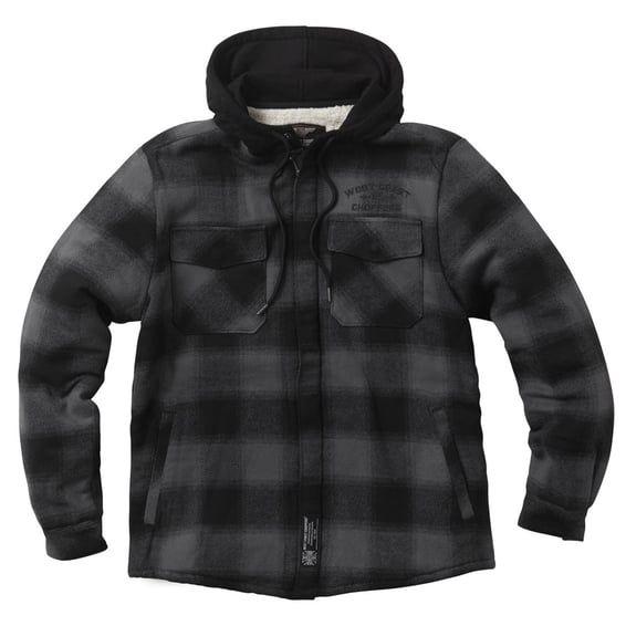 WCC Hell Bent Flannel jacket charcoal/black