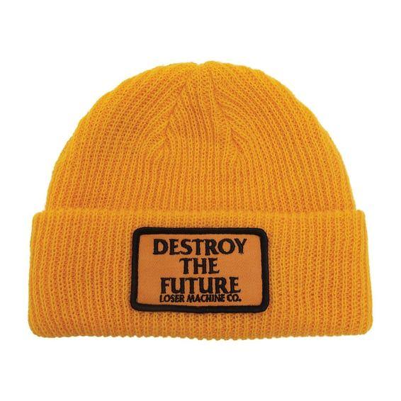 Loser Machine Token beanie gold