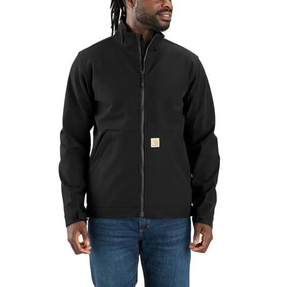 Relaxed Fit Softshell jacket black