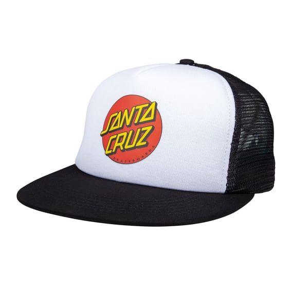 Dot Mesh cap white/black