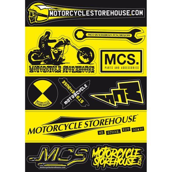 Motorcycle storehouse, Stick sheet A5