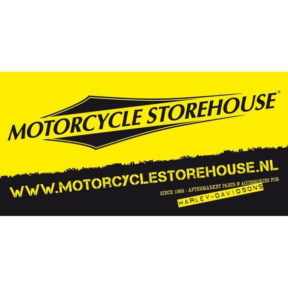 Motorcycle storehouse Logo sticker medium