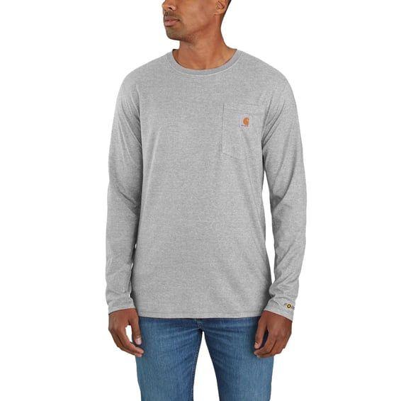 Force™ long sleeve heather gray