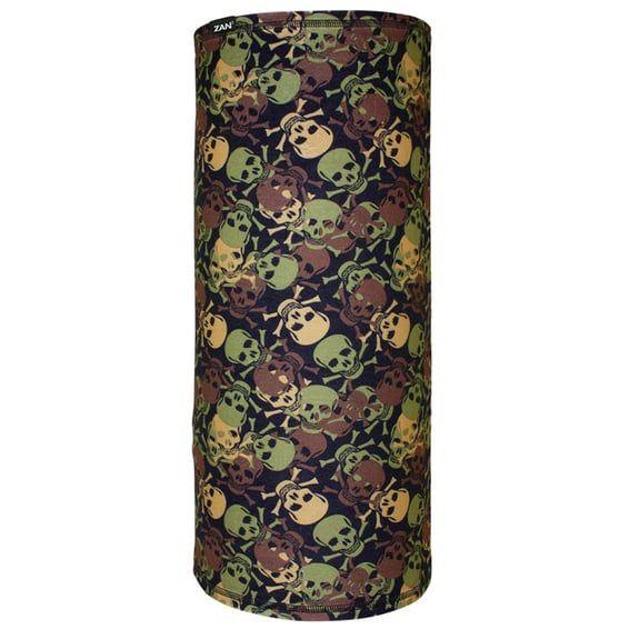 ZANheadgear Motley Tube sportflex all over skull camo
