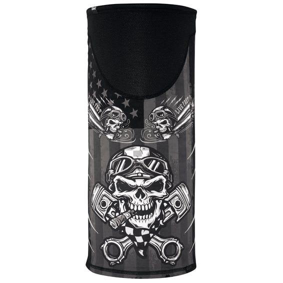 ZANheadgear Motley Tube windproof biker skull