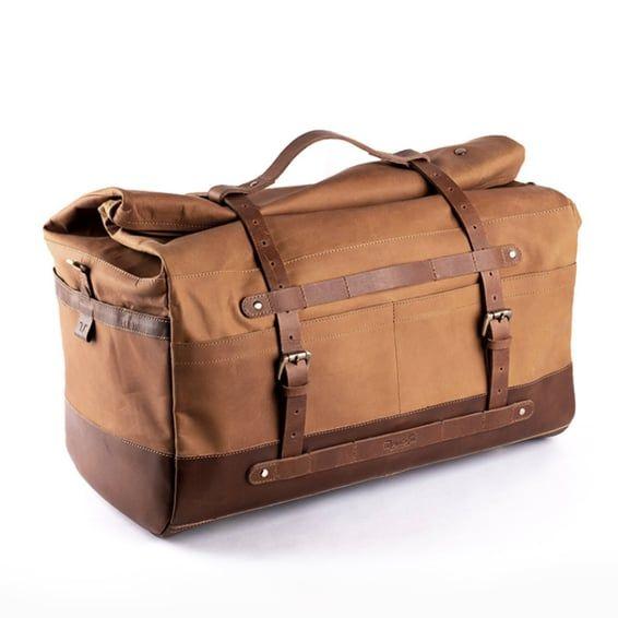 Trip Machine, Outlaw duffle bag. 50 liter. Vintage tan
