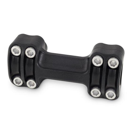 Reaper riser kit. 1.5" high. 8-bolt 1-piece. Black