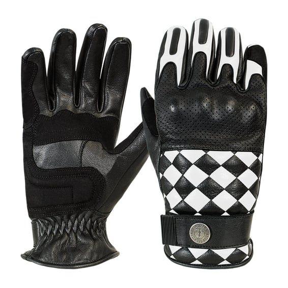 Tracker Race gloves black/white