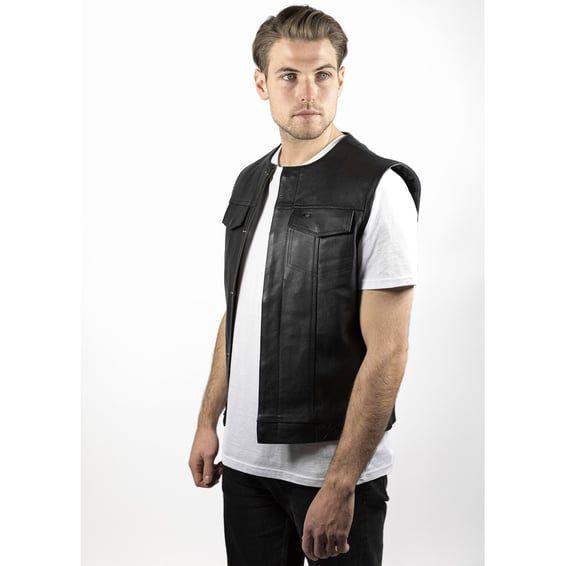 MC Outlaw leather vest