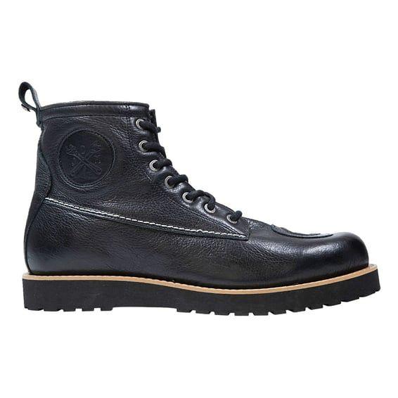 Iron boots black