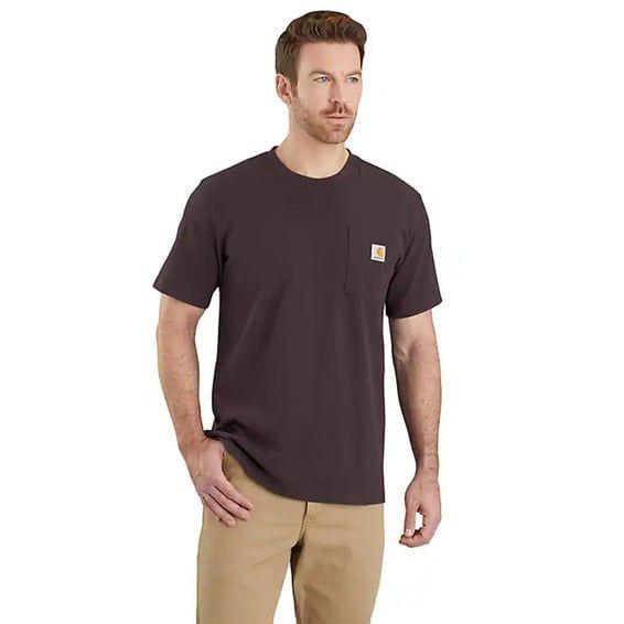 K87 Pocket t-shirt dark sepia