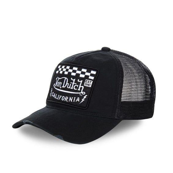 Heritage cap square patch racer/black