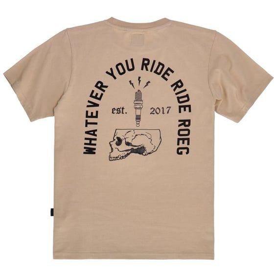 Spark t-shirt sand