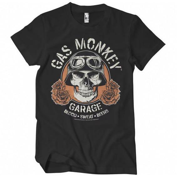GMG Garage Skull t-shirt black