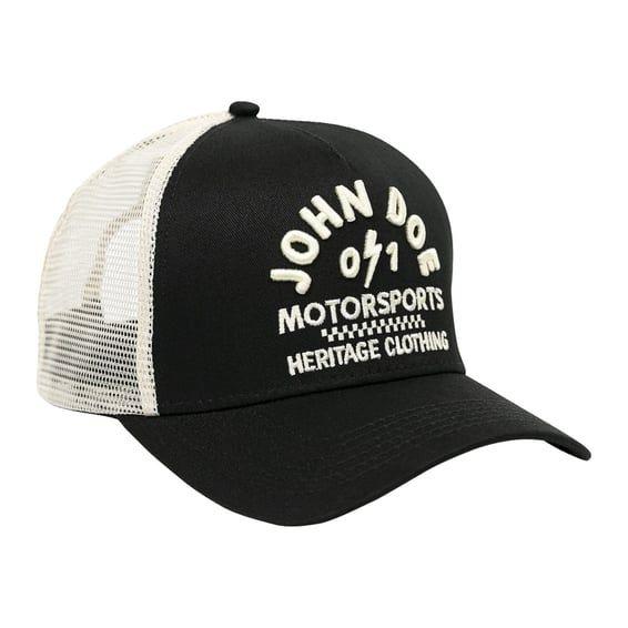Black /White cap
