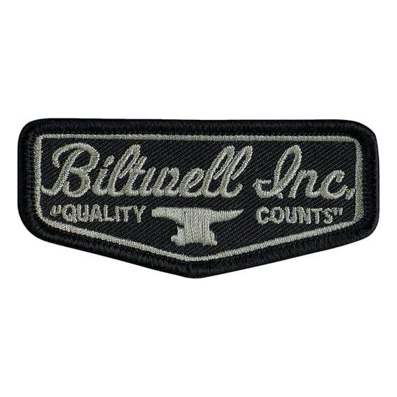 Logo patch 3" black/grey
