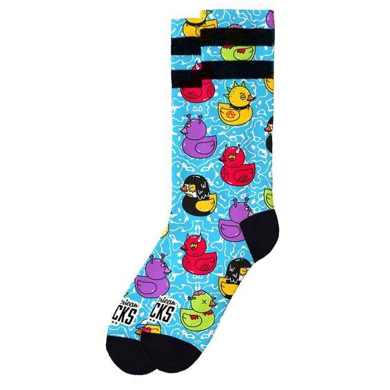 Tub Duck Signature socks blue