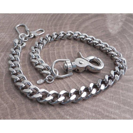 Cut Leash Wallet Chain 16"