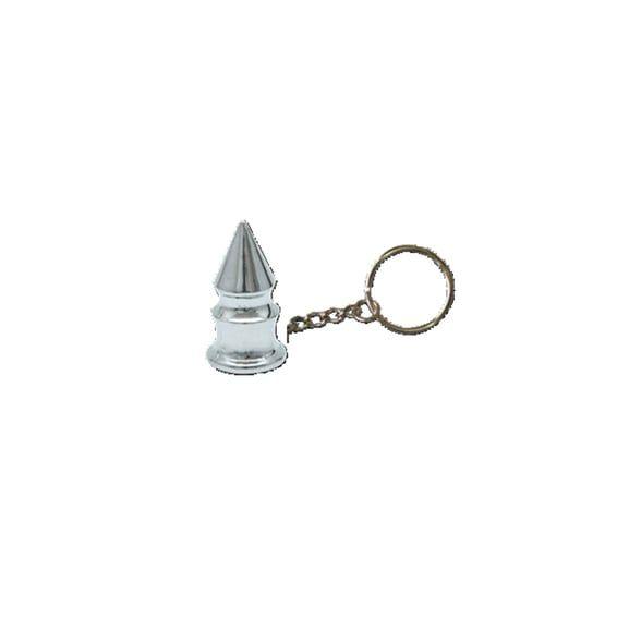 Triktopz Spike key chain chrome