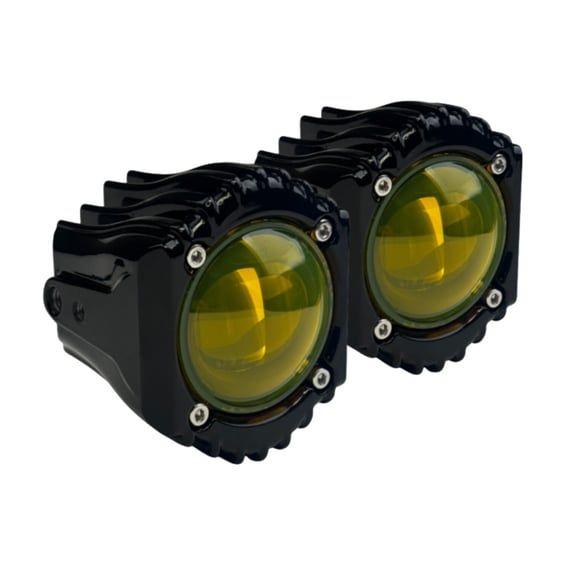 Shark Demon LED Fog Lights. Yellow