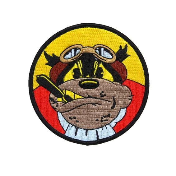 Patch Flying Bulldog