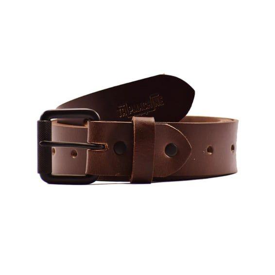 Trip Machine Belt Single pin tobacco brown