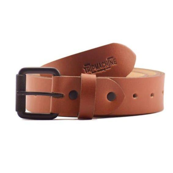 Trip Machine Belt Single pin vintage tan