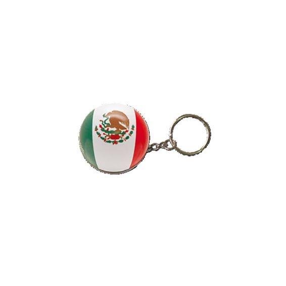 Triktopz Mexico flag key chain
