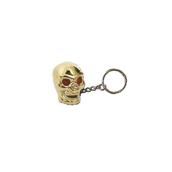 Triktopz Skull key chain gold