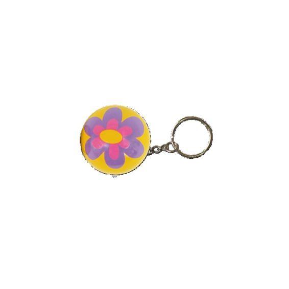 Triktopz Flower key chain purple