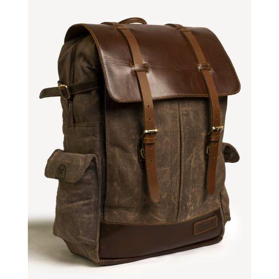 Trip Machine Rambler backpack bag vintage tan