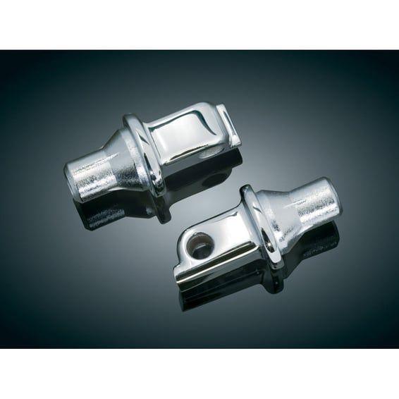 Tapered peg adapters rear chrome