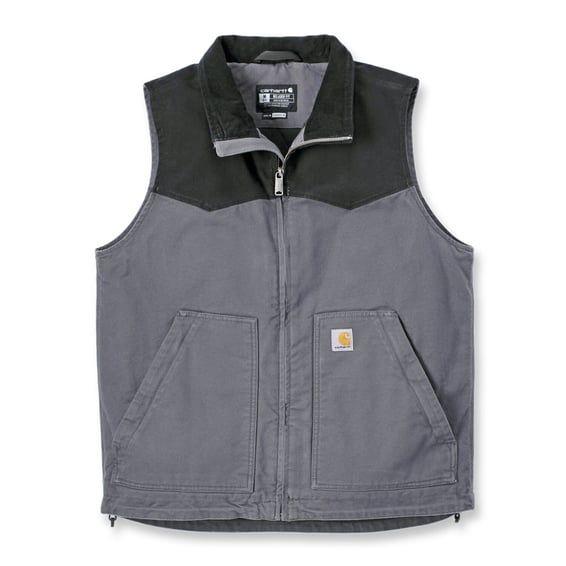 Montana duck vest shadow/black