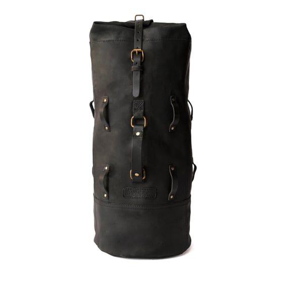 Trip Machine, Military duffle bag. Black