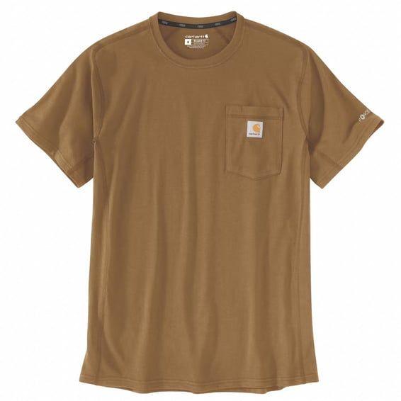 Force Pocket S/S t-shirt carhartt® brown