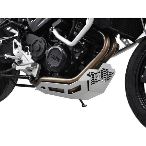 engine guard silver