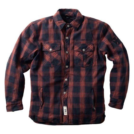 WCC Austin Kevlar riding shirt red/black