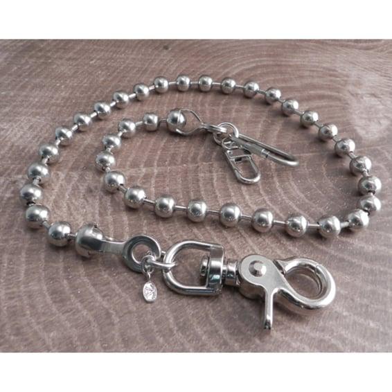 Ball Wallet Chain 22"