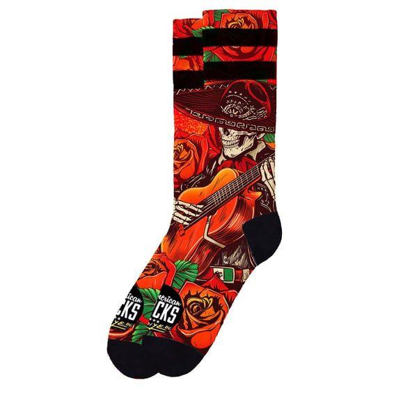 El Mariachi Signature socks red