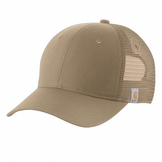 Canvas Mesh Back cap dark khaki